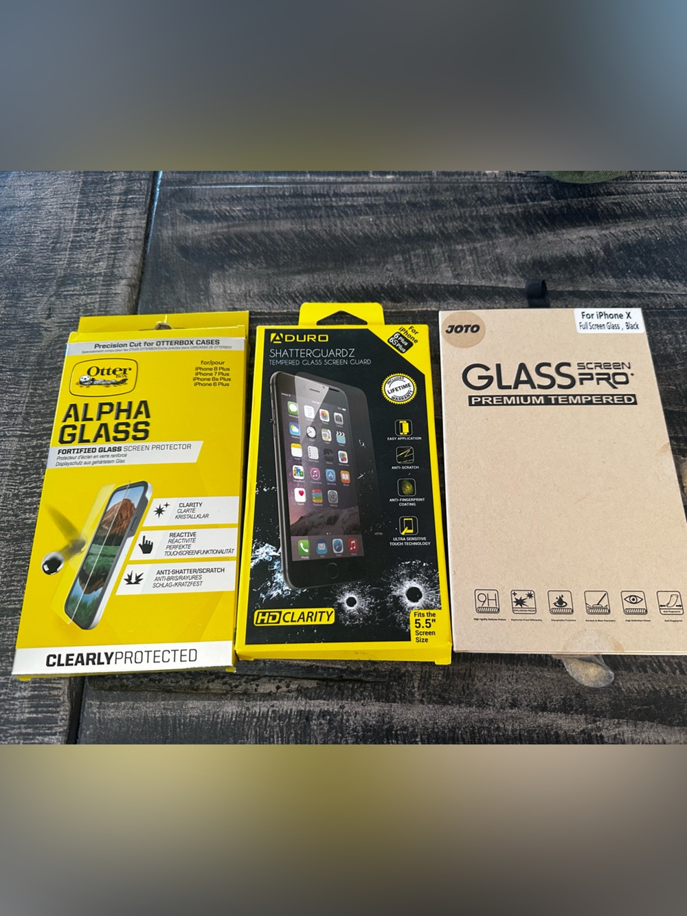 OtterBox, etc. Alpha Glass Screen Protector - Assorted sizes